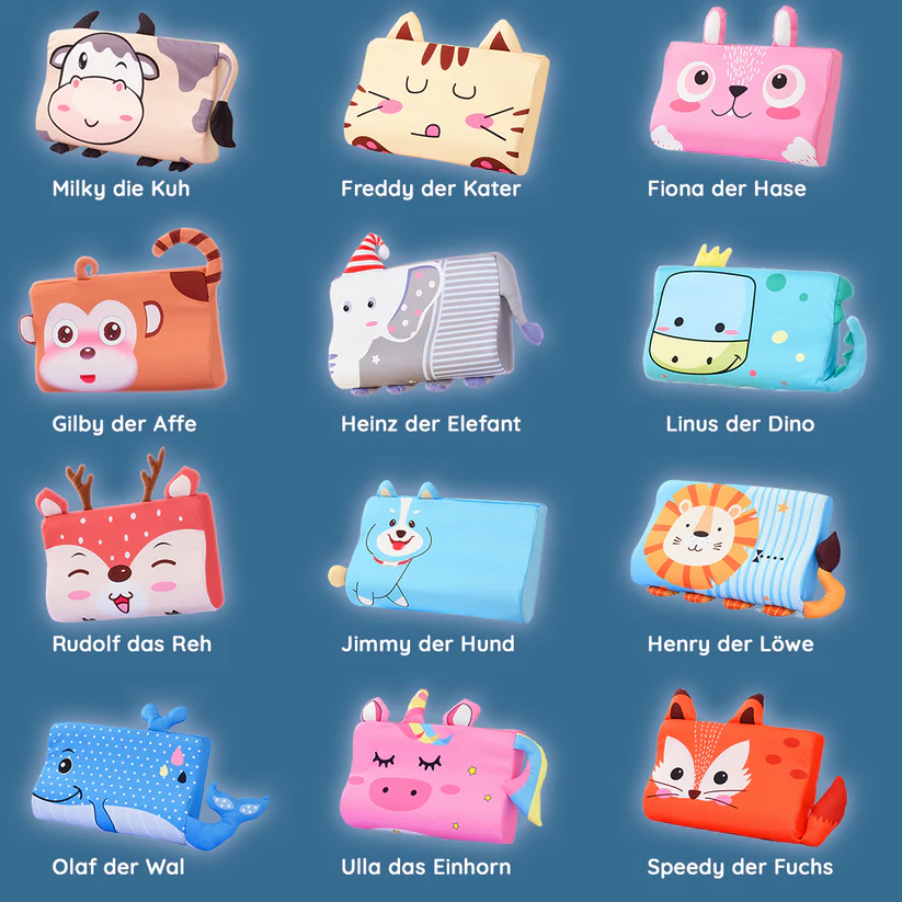 Calmly® - Das Kinderkissen für besseren und gesünderen Schlaf